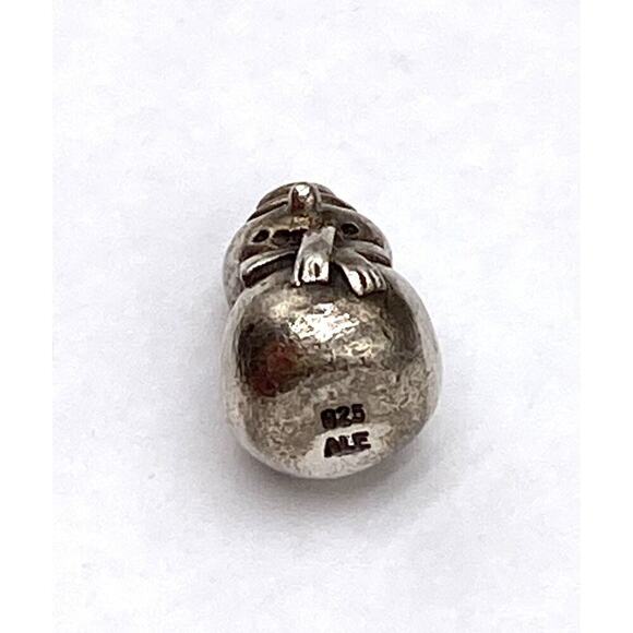 PANDORA Genuine S925 ALE Snowman Charm Sterling Silver - Picture 2 of 7
